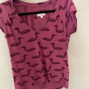 ANTHROPOLOGIE duck top